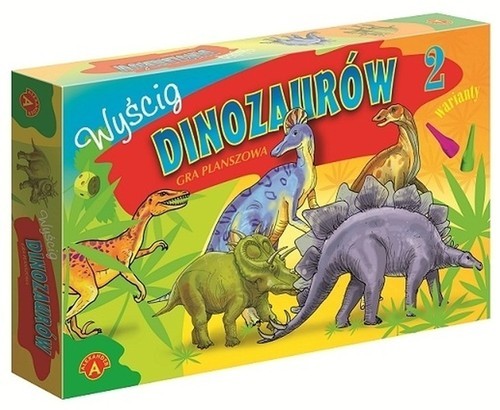 okładka Wyścig dinozaurów książka