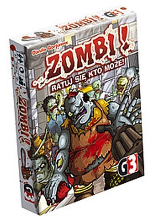 okładka Zombi Ratuj się kto może książka | Gorjunow Daniła