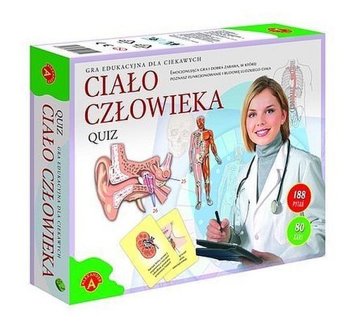 okładka Ciało człowieka Quiz Big książka