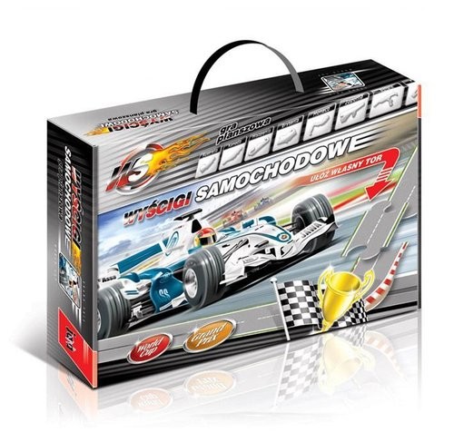 okładka Wyścigi samochodowe Gra zainspirowana wyścigami Formuły 1 książka