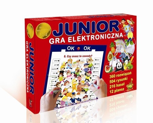 okładka Junior Gra elektroniczna książka