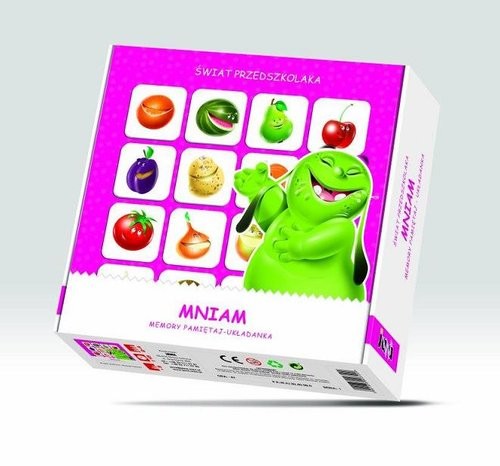 okładka Mniam Memory Pamiętaj książka