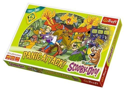 okładka Panic Attack! Scooby-Doo gra planszowa książka