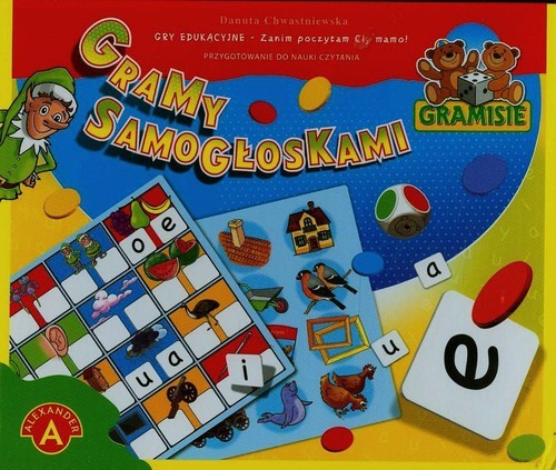 okładka Gramy samogłoskami książka | Danuta Chwastniewska