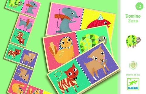 okładka Drewniane domino Zozo książka