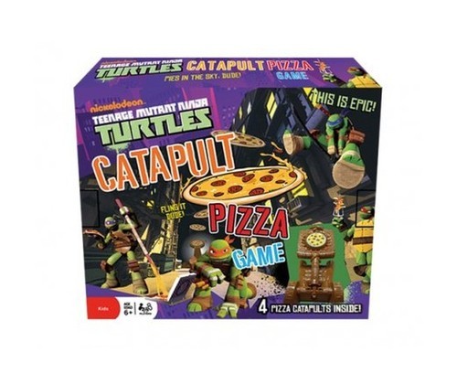 okładka Żółwie Ninja Catapult Pizza Game książka