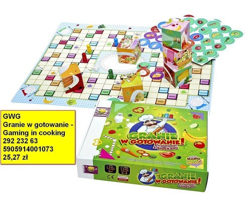 okładka Granie w gotowanie książka