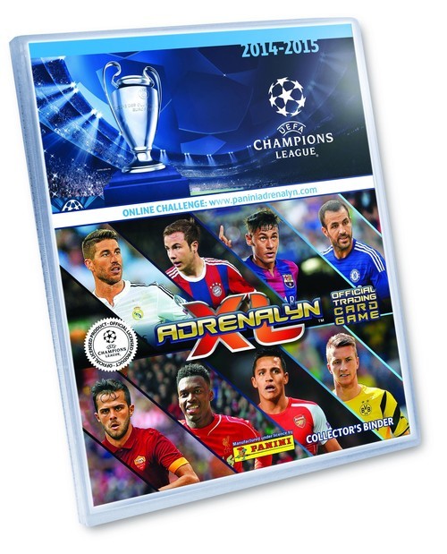 okładka Adrenalyn XL Klaser Uefa Champions League 2014-2015 książka