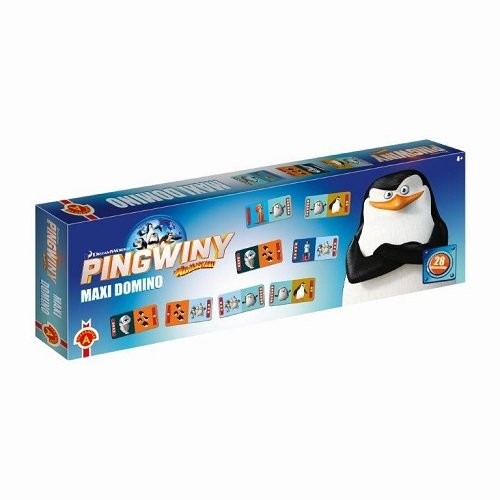 okładka Domino Maxi Pingwiny z Madagaskaru 28 książka