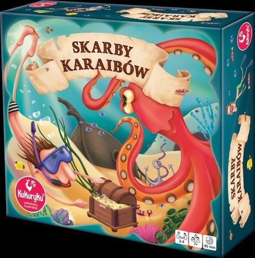 okładka Skarby karaibów książka