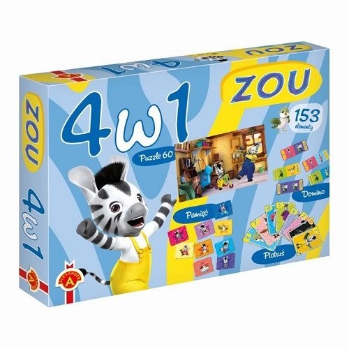 okładka Gra 4w1 Zou książka