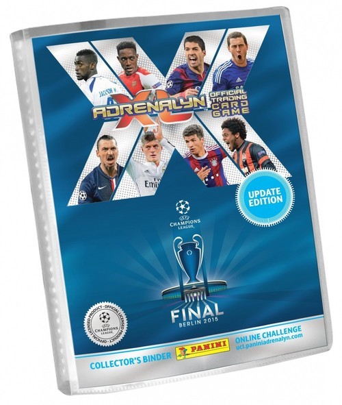 okładka Adrenalyn XL Klaser Update Edition Champions League książka