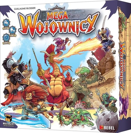 okładka Megawojownicy książka | Guillaume Blossier