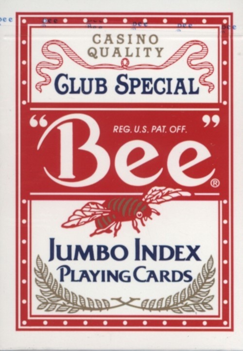 okładka Karty do gry Bee Jumbo Index książka