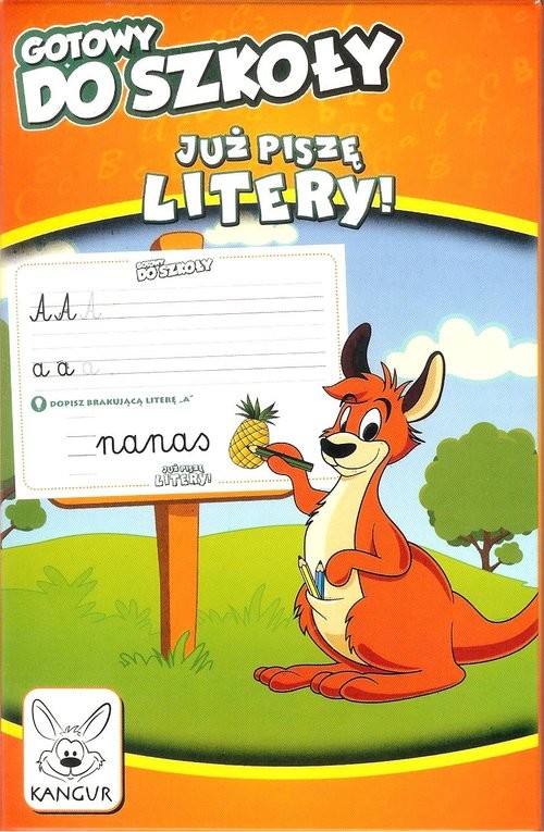 okładka Gotowy do szkoły Już piszę litery książka