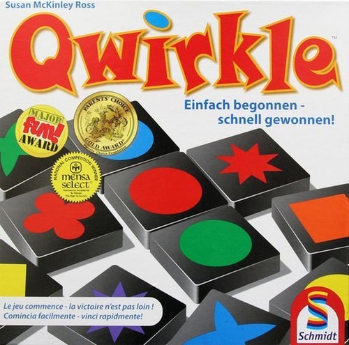 okładka Qwirkle książka | McKinley Susan Ross