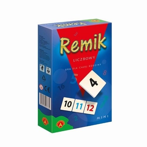 okładka Remik liczbowy mini książka