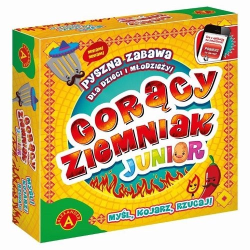 okładka Gorący ziemniak Junior książka