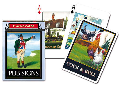 okładka Karty Pub Signs 1 talia książka