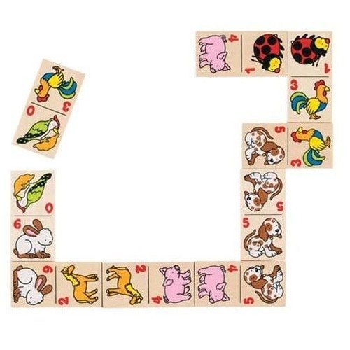 okładka Domino zwierzątka książka