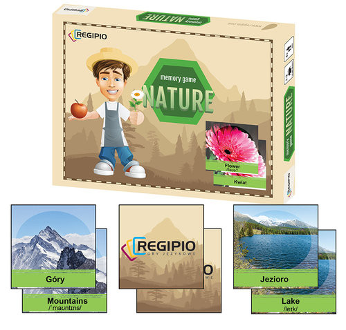 okładka Memory Game Nature książka