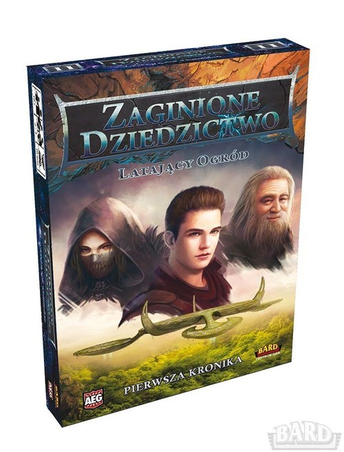 okładka Zaginione Dziedzictwo Latający Ogród Pierwsza Kronika książka