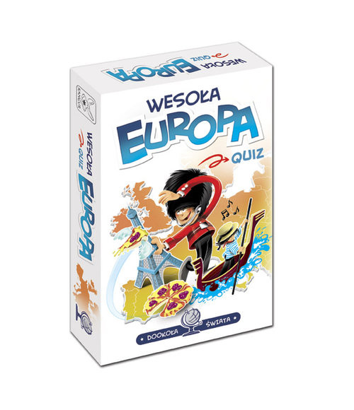 okładka Dookoła świata Wesoła Europa książka