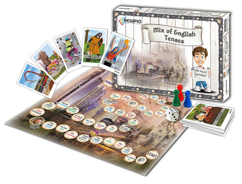 okładka Mix of English tenses książka