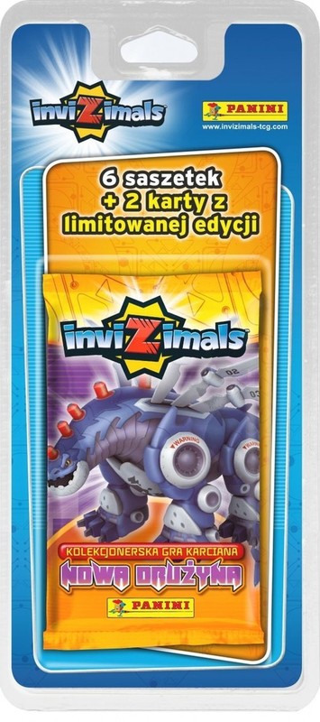 okładka Invizimals Nowa Drużyna Blister 6 + 2 książka