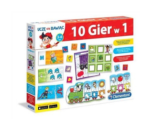 okładka 10 gier w 1 książka