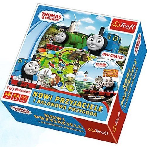 okładka Tomek i Przyjaciele Nowi przyjaciele i balonowa przygoda książka