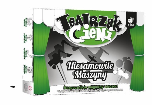 okładka Teatrzyk cieni Niesamowite maszyny książka