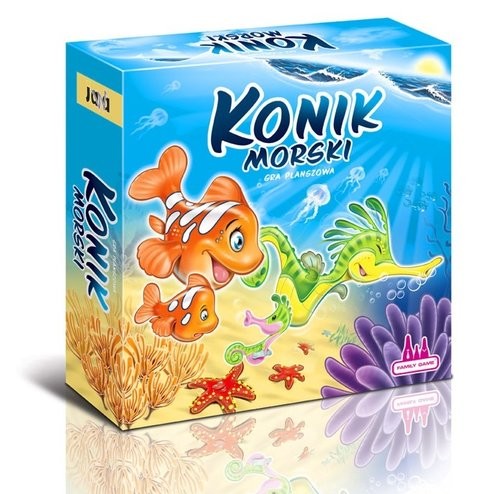 okładka Konik Morski Gra planszowa książka