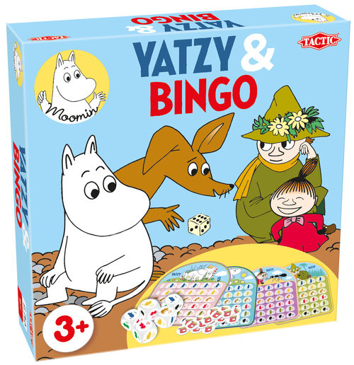 okładka Muminki Yatzy i Bingo książka