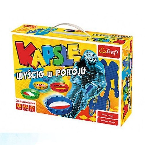 okładka Kapsle Wyścig w pokoju książka
