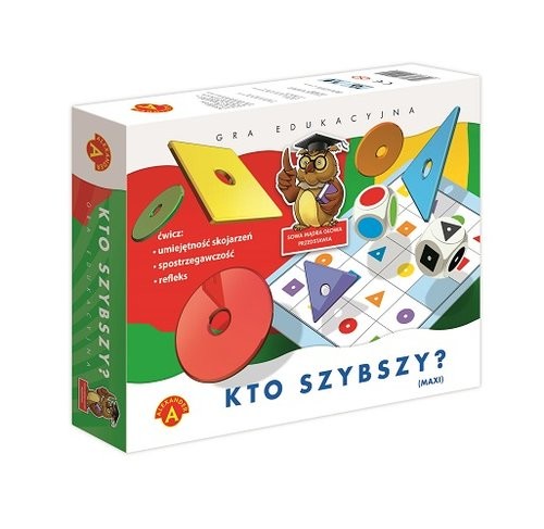 okładka Kto szybszy maxi książka