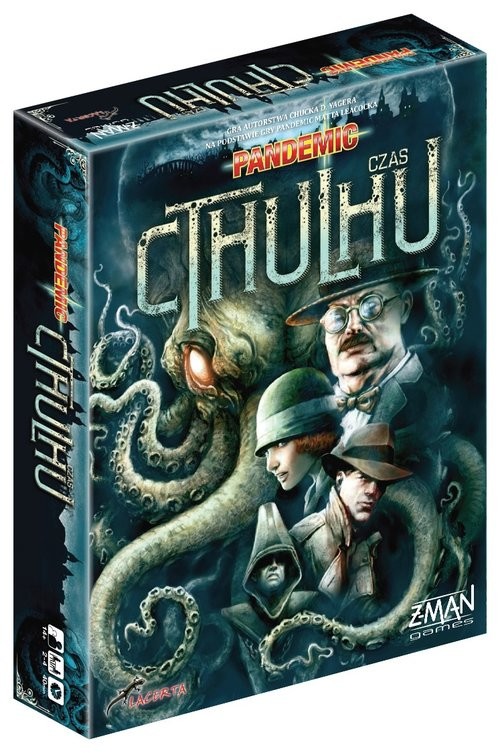 okładka Pandemic Czas Cthulhu książka | Matt Leacock, Chuck D. Yager