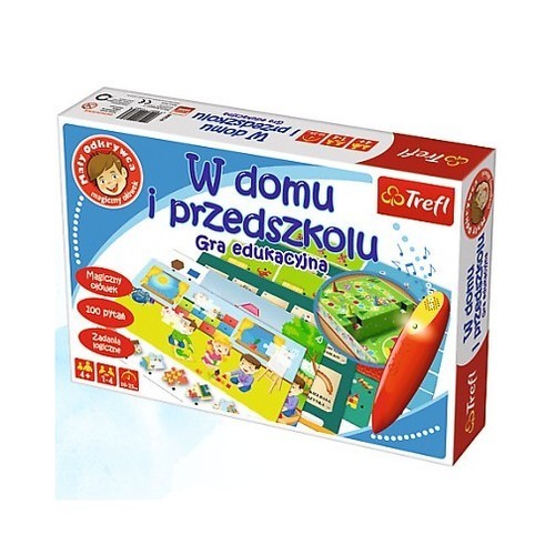 okładka Mały Odkrywca i magiczny ołówek - W domu i przedszkolu książka