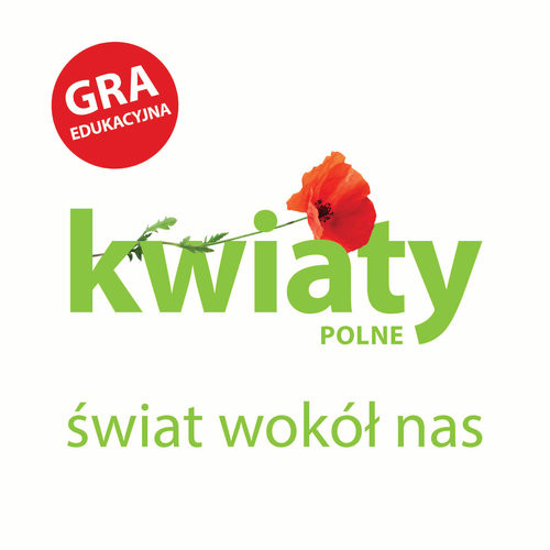 okładka Kwiaty polne Świat wokół nas Gra edukacyjna książka | Kasia Jacobson