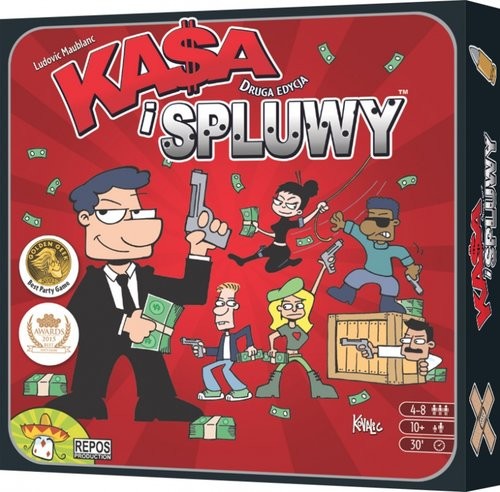 okładka Kasa i Spluwy książka | Ludovic Maublanc