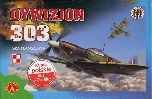 okładka Dywizjon 303 Gra planszowa książka
