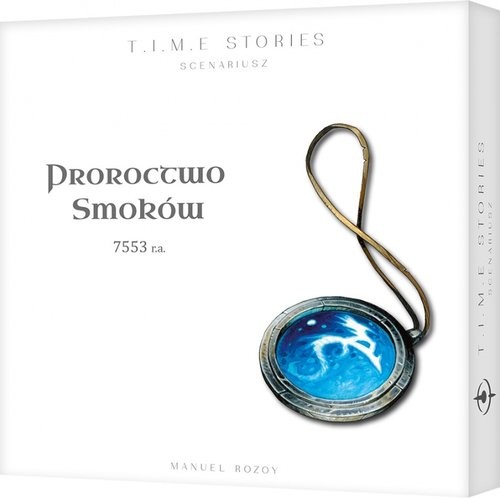 okładka T.I.M.E Stories Proroctwo Smoków książka | Manuel Rozoy