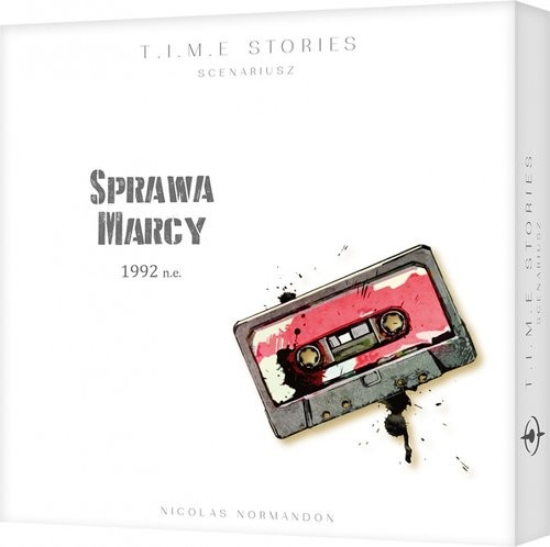 okładka T.I.M.E Stories: Sprawa Marcy książka | Nicolas Normandon