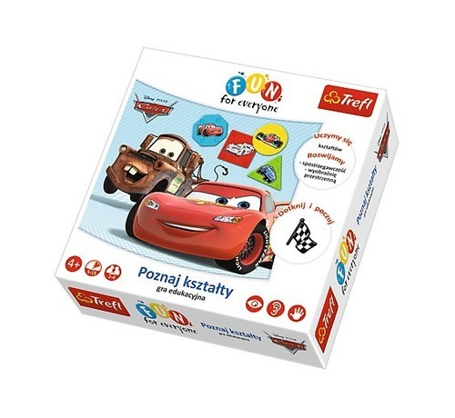 okładka Poznaj kształty Auta Fun for everyone książka