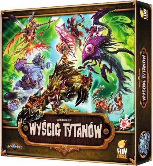 okładka Wyścig Tytanów książka