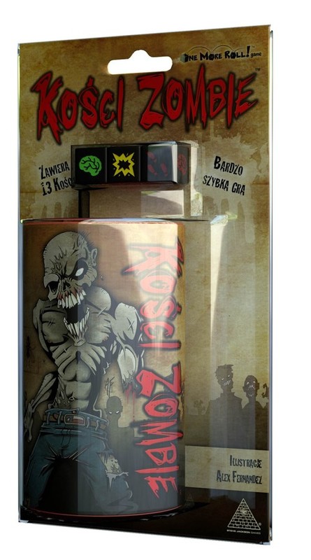 okładka Kości Zombie książka