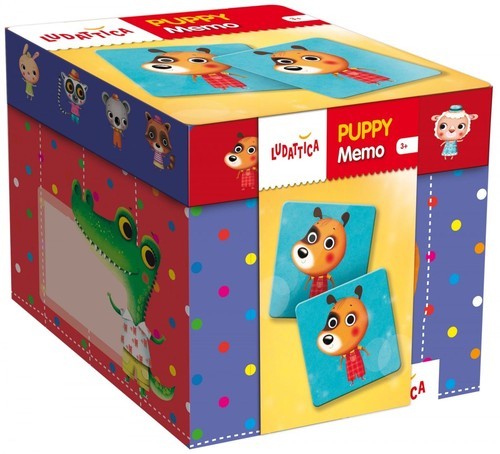 okładka Ludattica Puppy Memo książka
