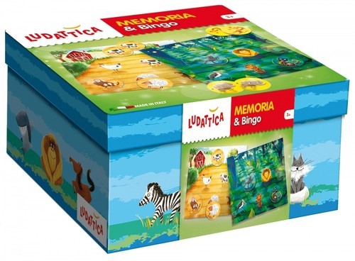 okładka Ludattica Memoria Bingo książka