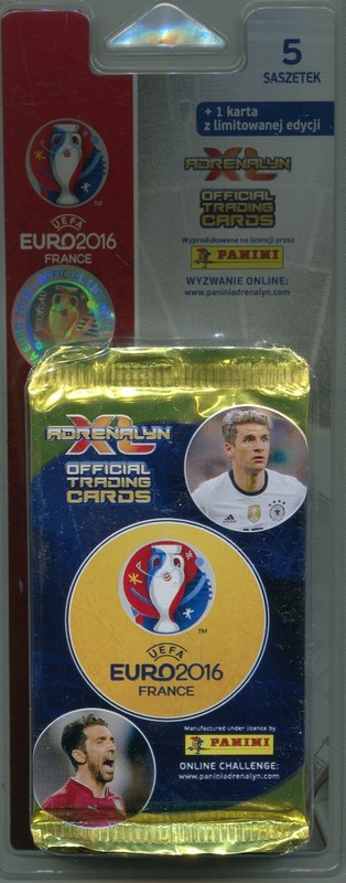 okładka Adrenalyn XL Blister 5+1 Euro 2016 książka
