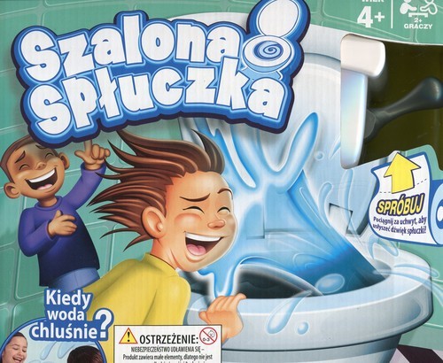 okładka Szalona spłuczka książka